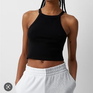 NWT Twik cropped halter tank
